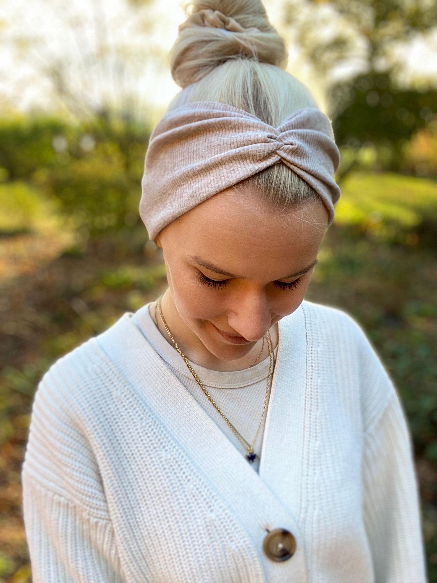 Rippstrick Twist haarband