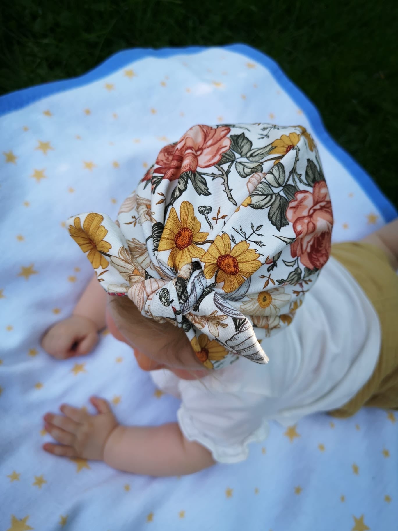 Turban mit Schleife - weiches Kopfbündchen - stylisch & komfortabel