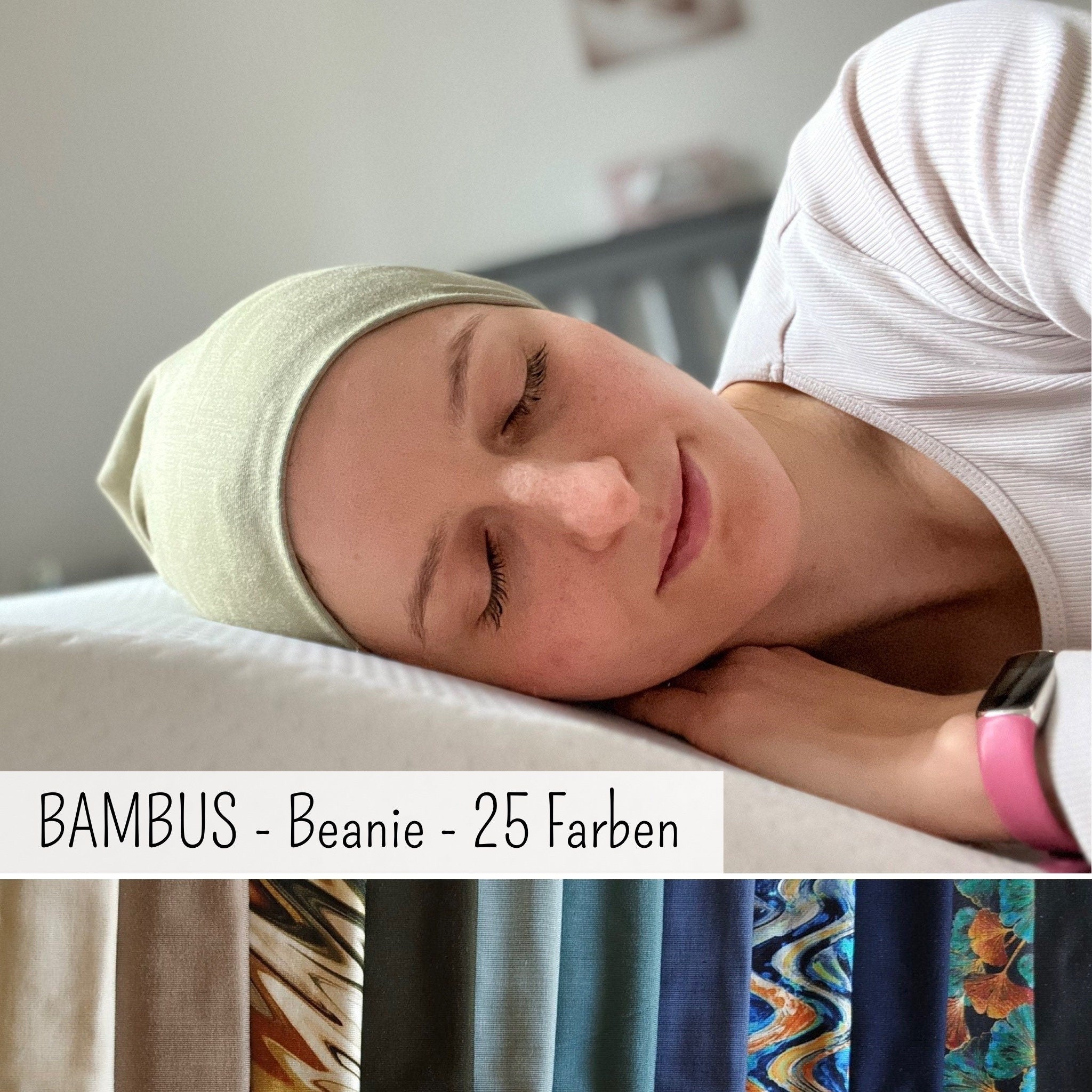 Bambus Mütze - Chemomütze