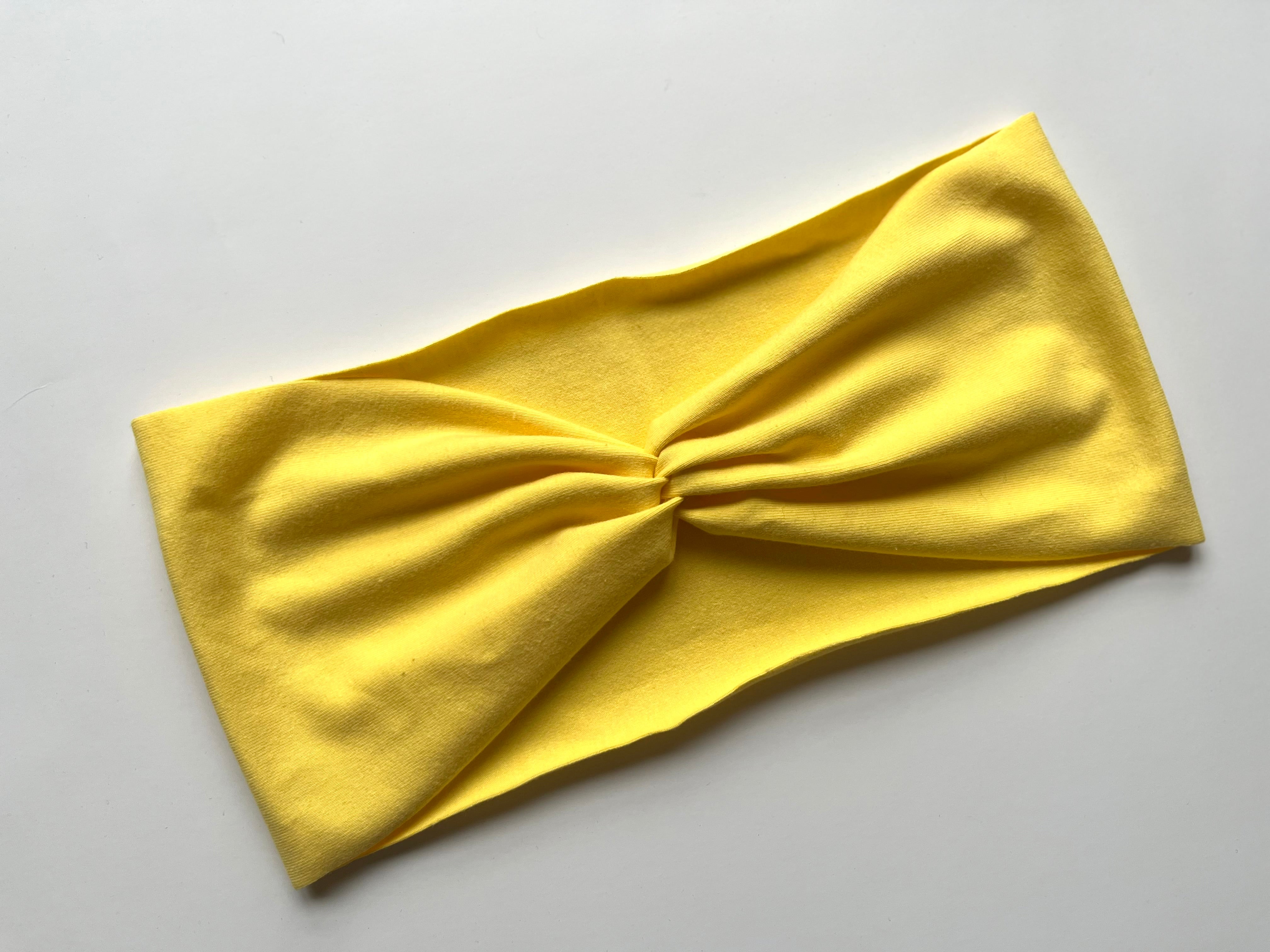 Twist Haarband in gelb