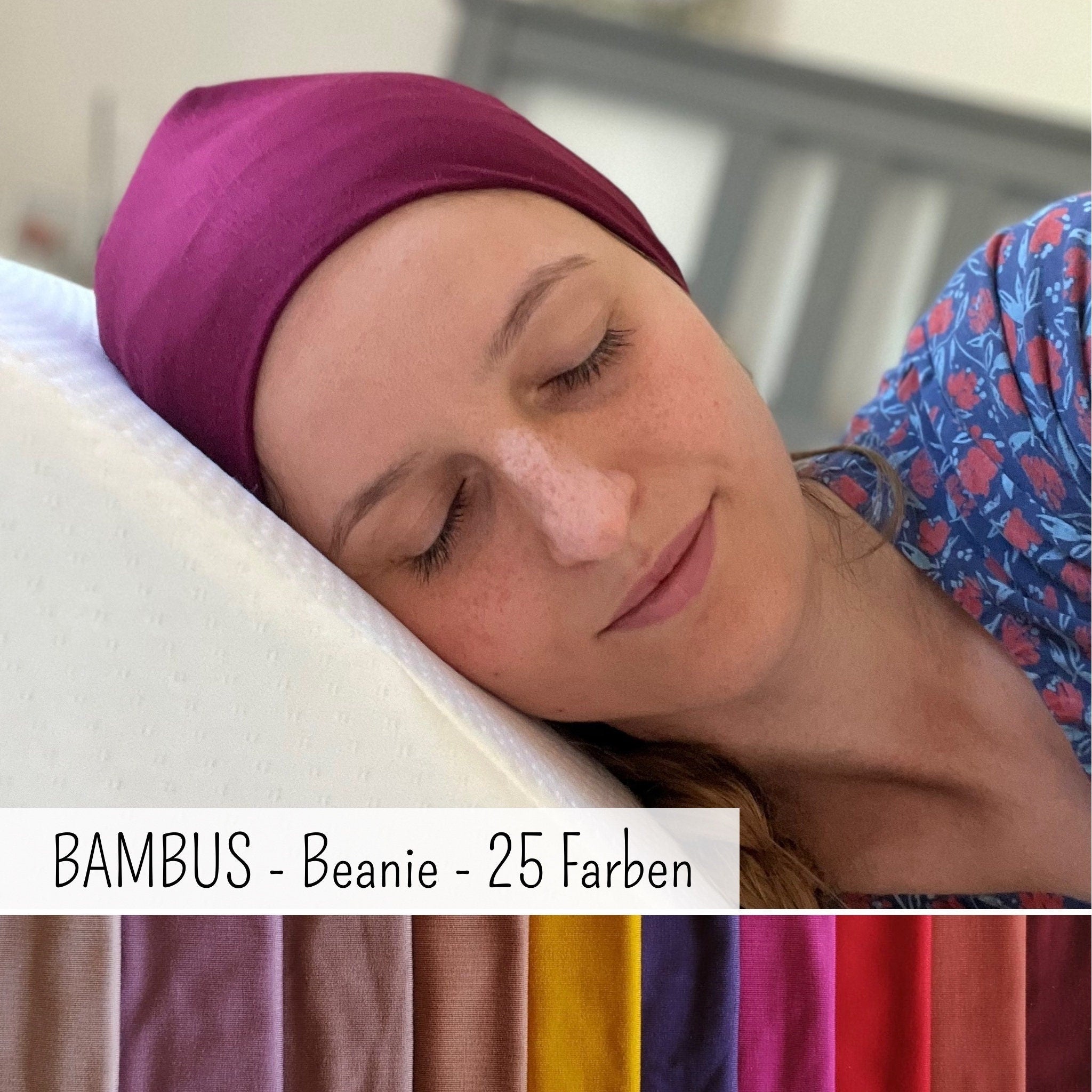 Bambus Mütze - Chemomütze