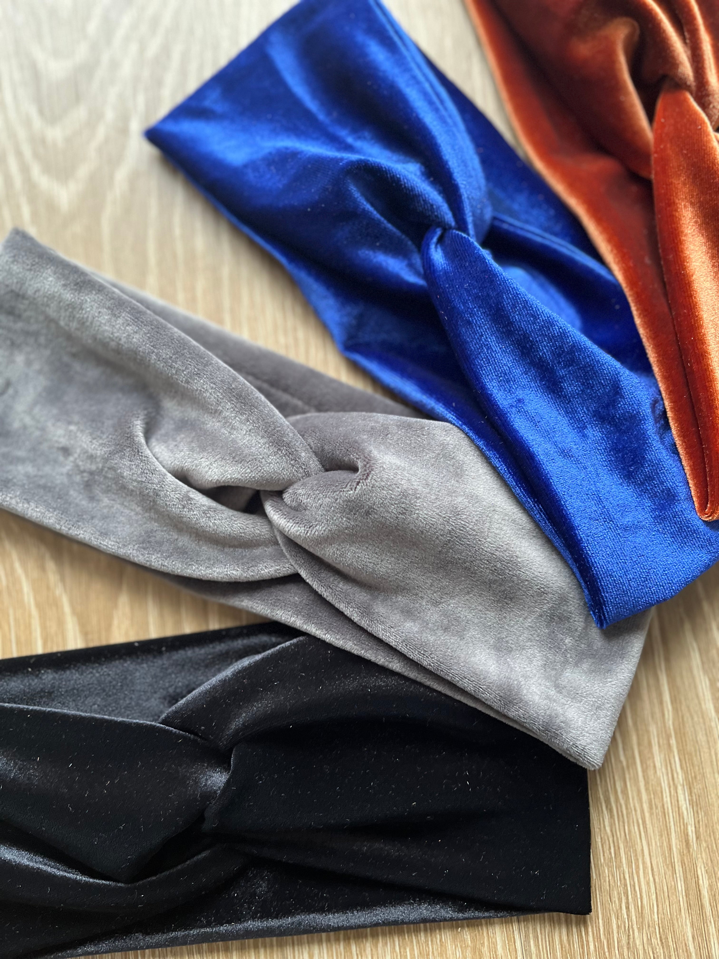 Samt Stirnband – warm & komfortabel