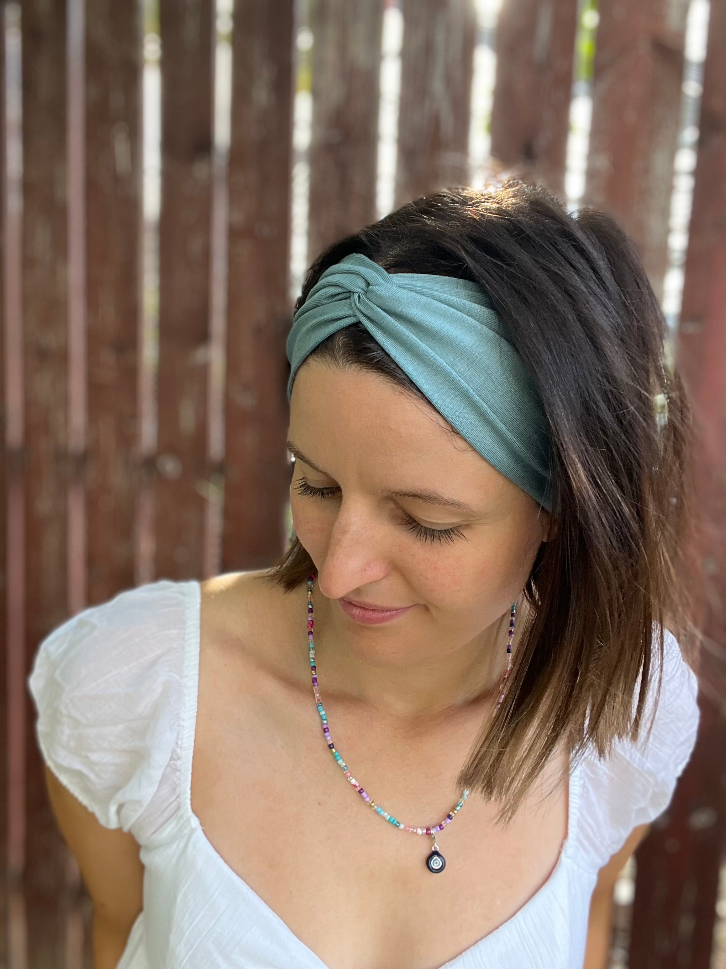 Neu-> Bambus Bandeau Haarband in 12cm