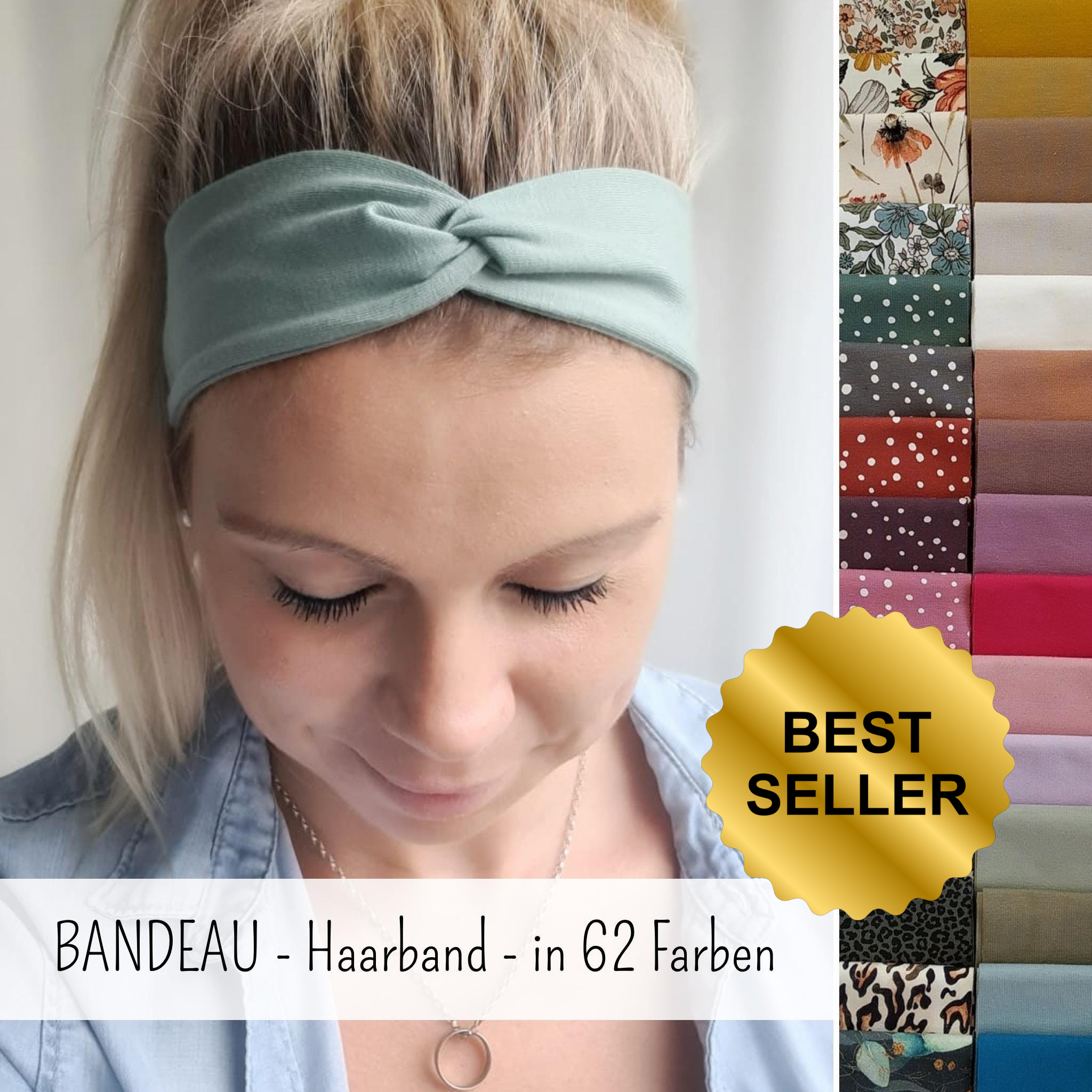 Schmales Bandeau Haarband