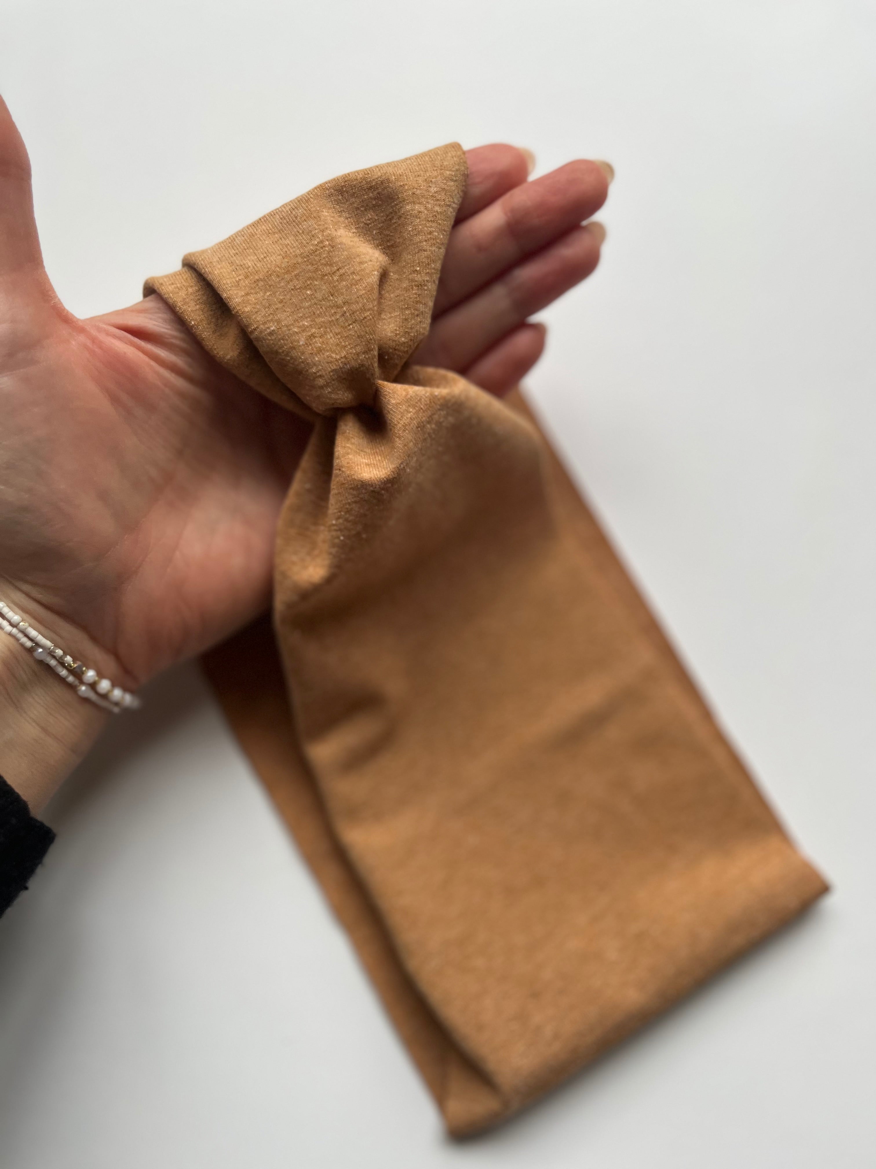 Twist Haarband in ocre