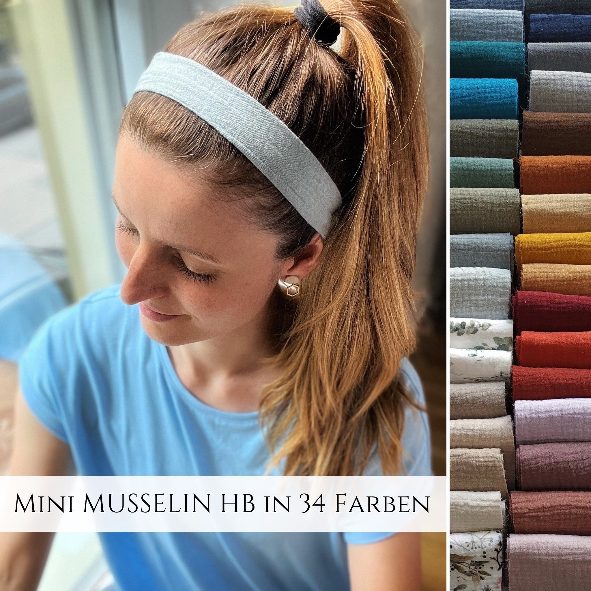 MINI Musselin Haarband