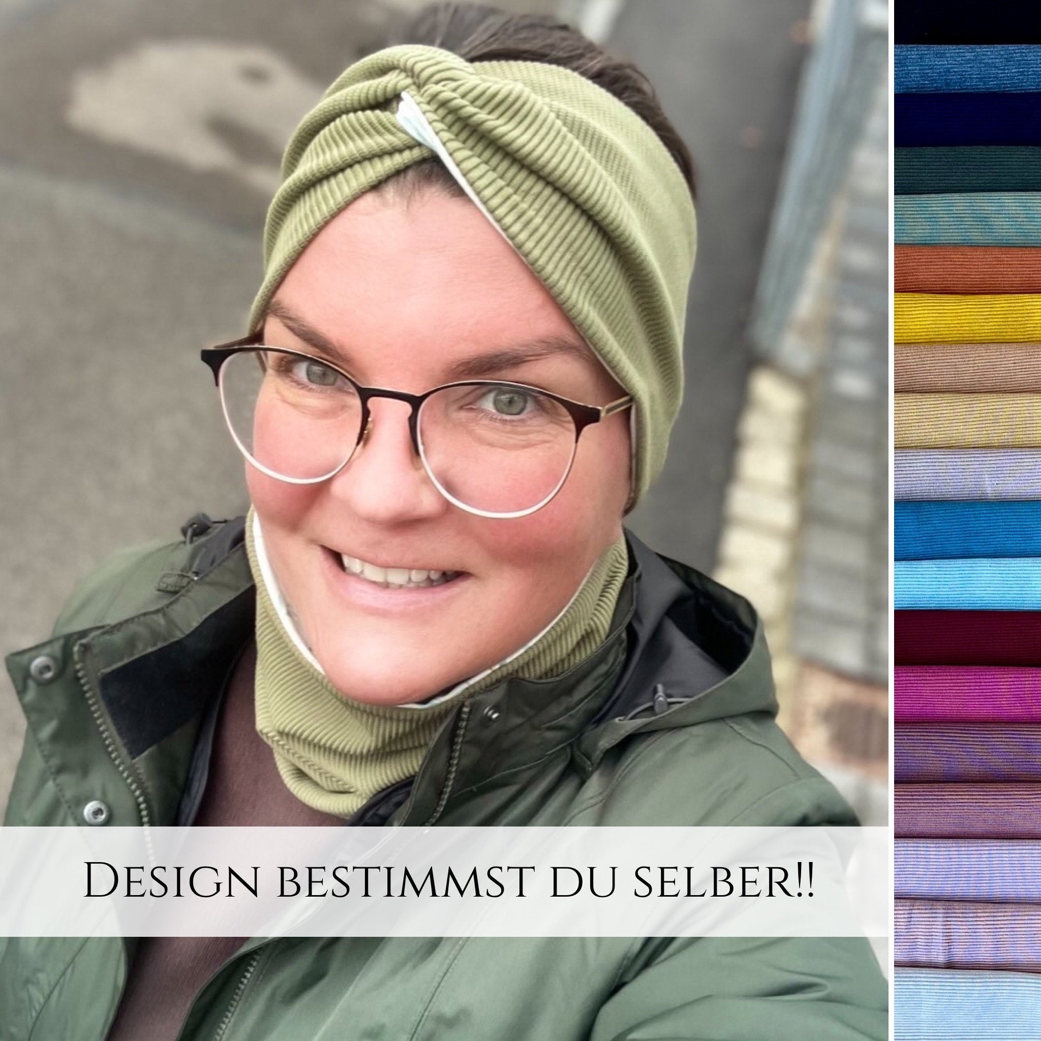Signatur Haarband & Loop - als Set