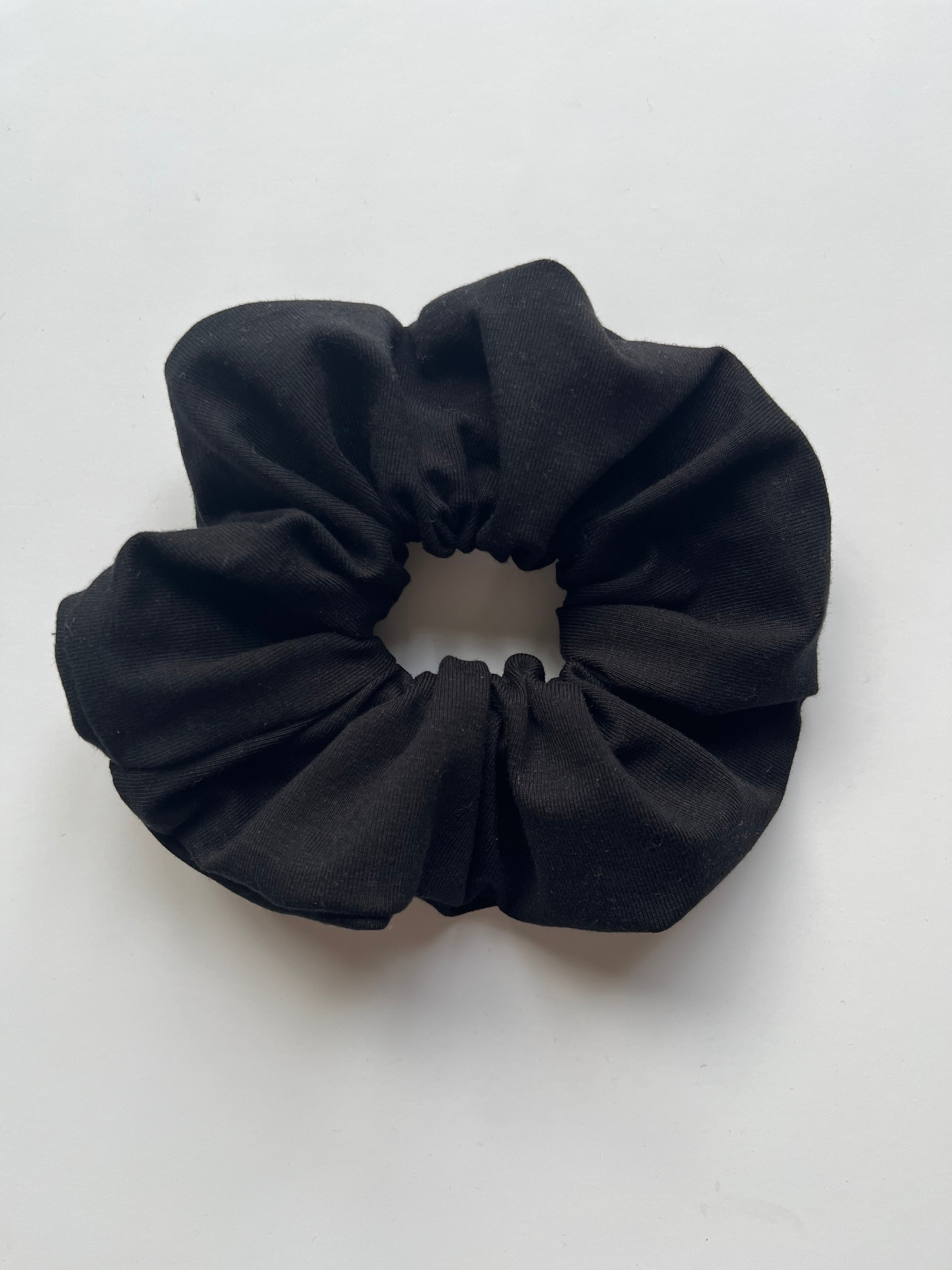 SCRUNCHIE Jersey Schwarz