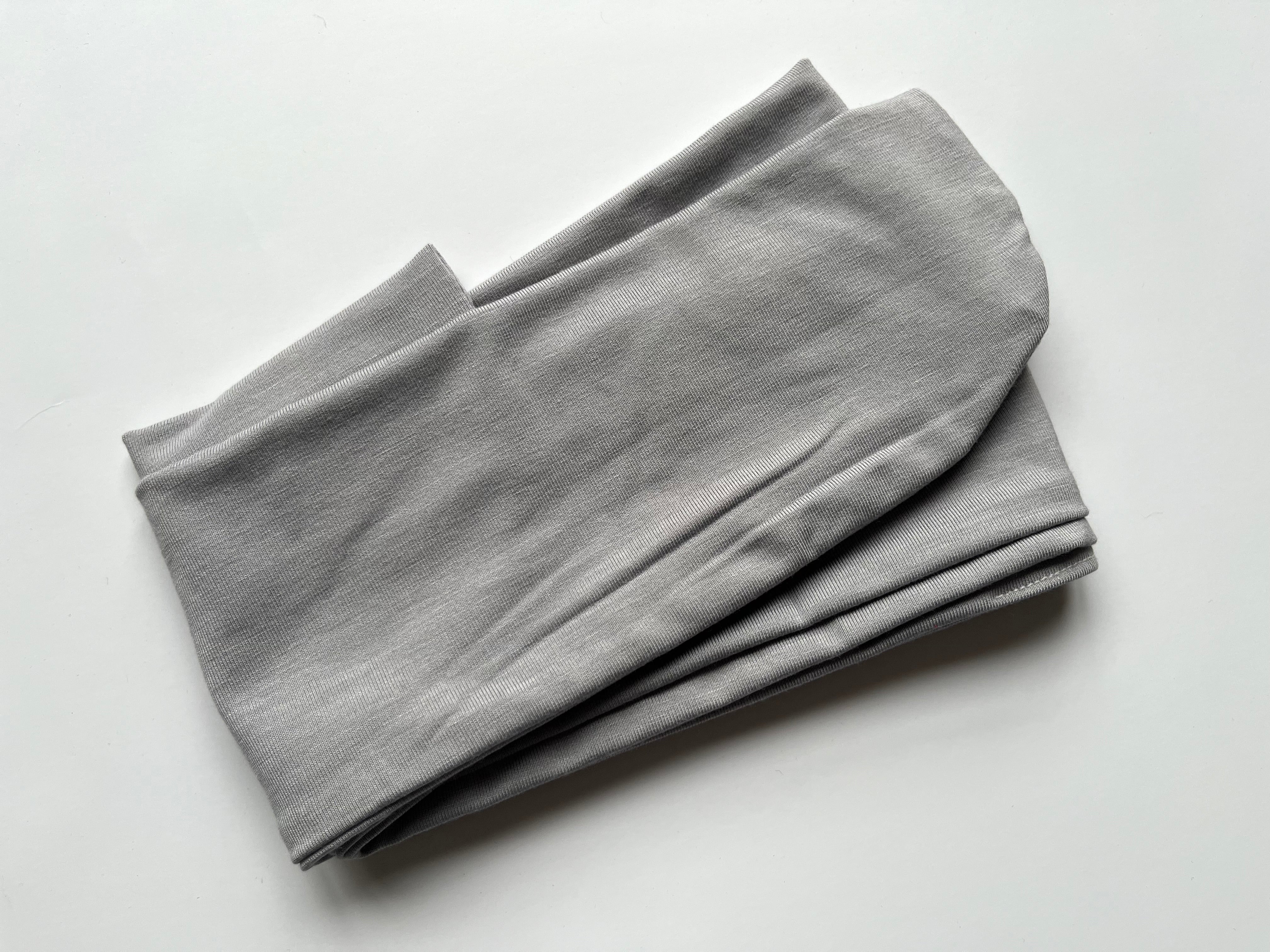 BAMBUS Bindehaarband in grau