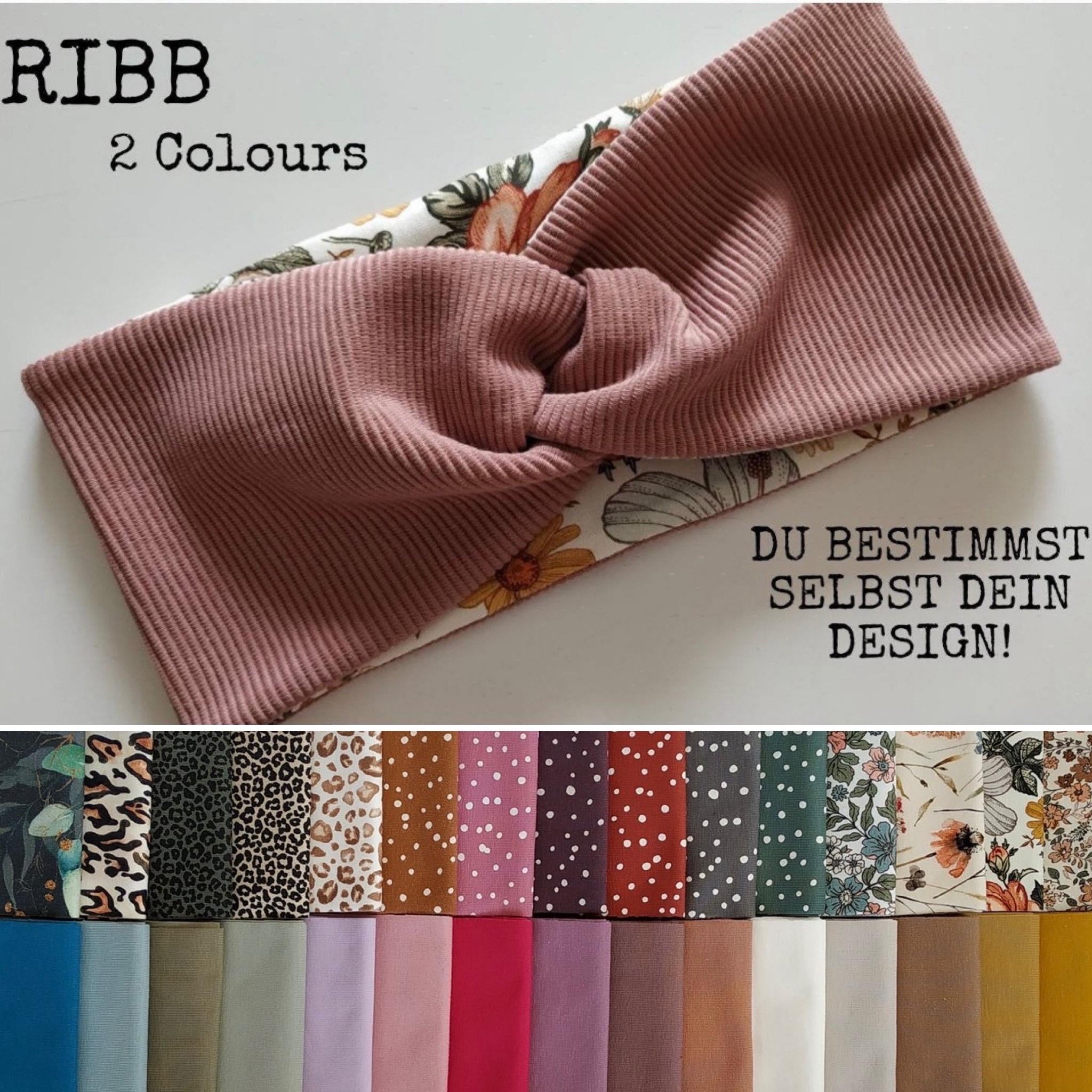 Signatur Haarband - 2-farbig