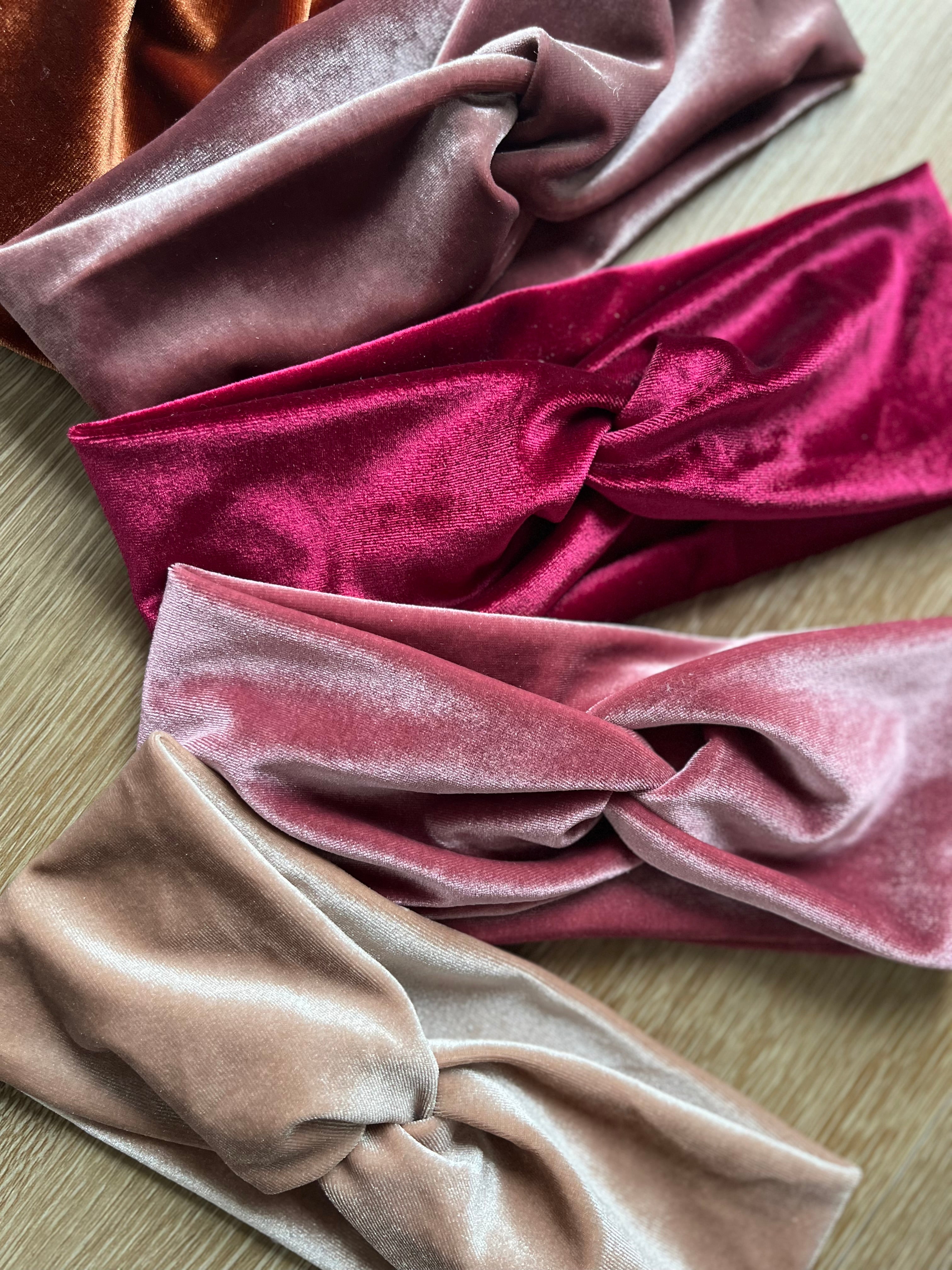 Samt Stirnband – warm & komfortabel