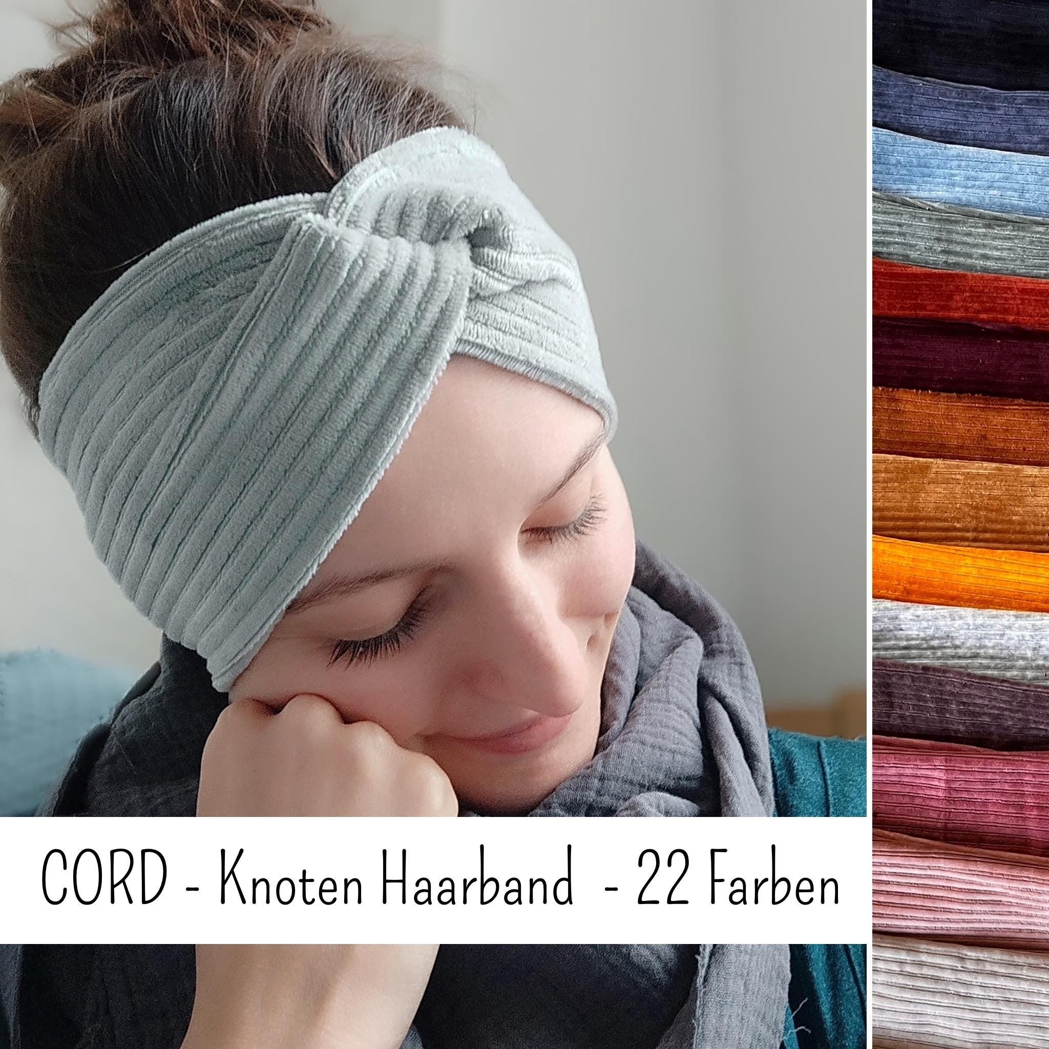 Cord BANDEAU Haarband - warm