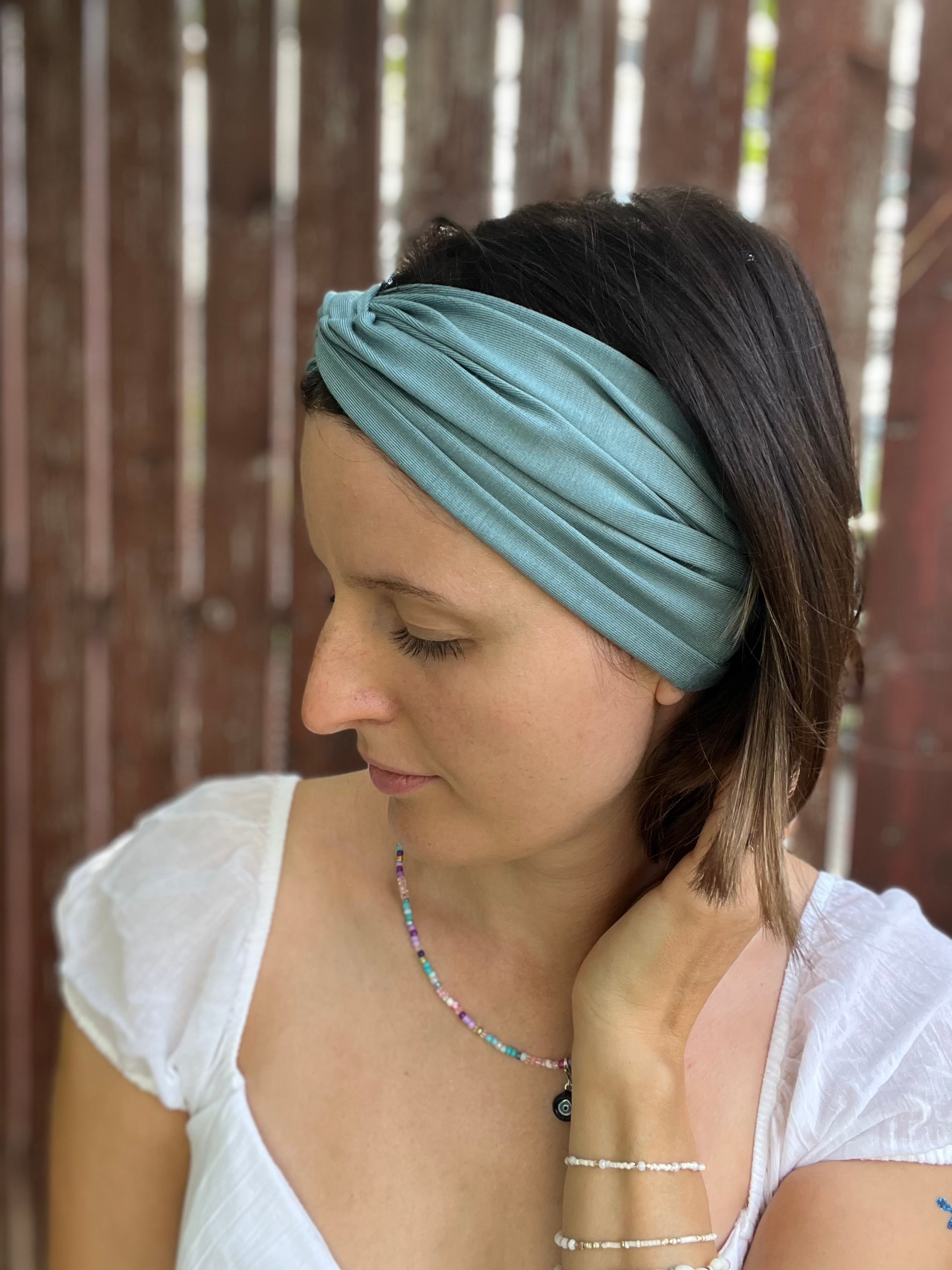 Neu-> Bambus Bandeau Haarband in 20cm