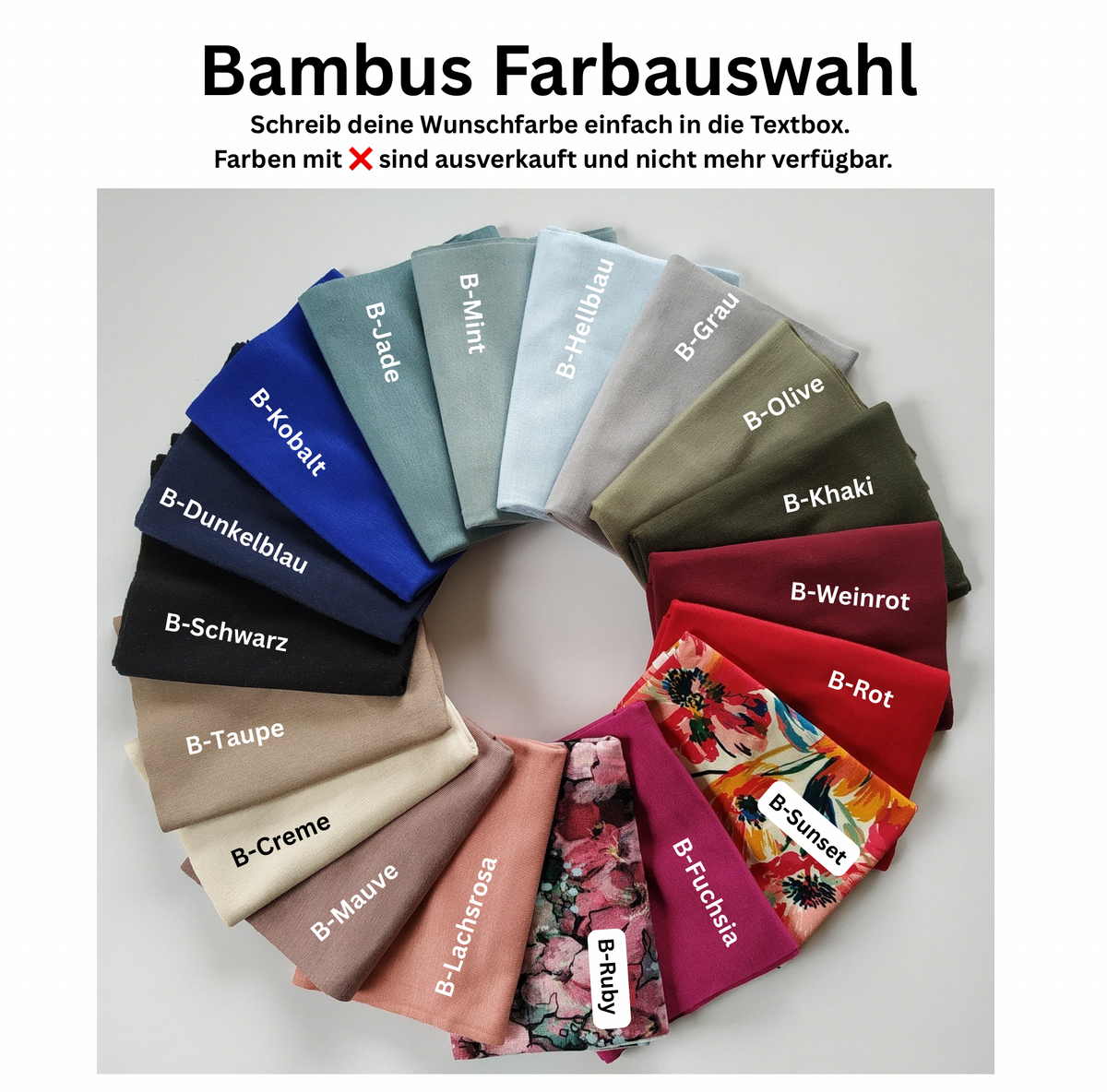 Bambus Bandeau Haarband - bequem & flexibel