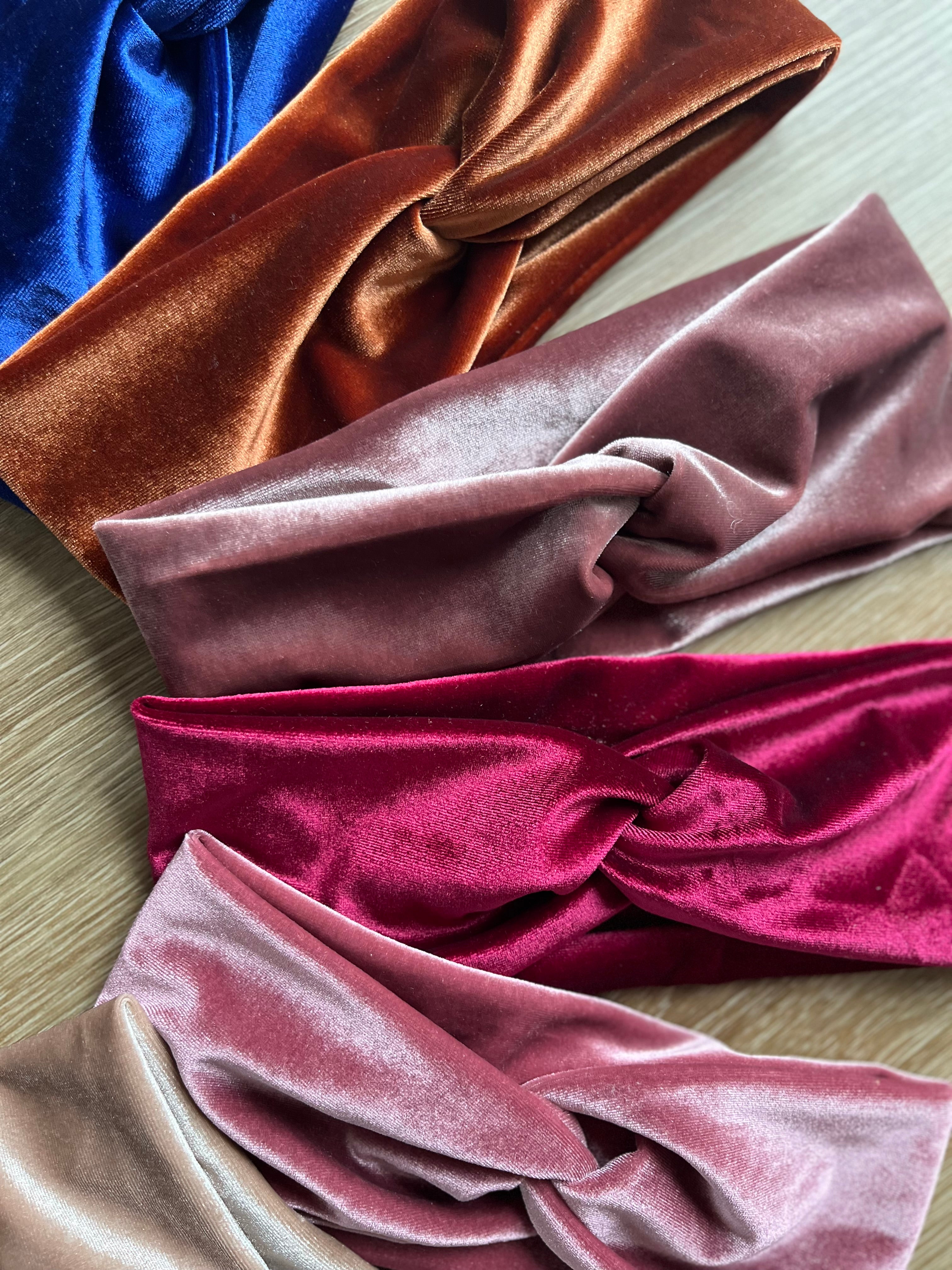 Samt Stirnband – warm & komfortabel