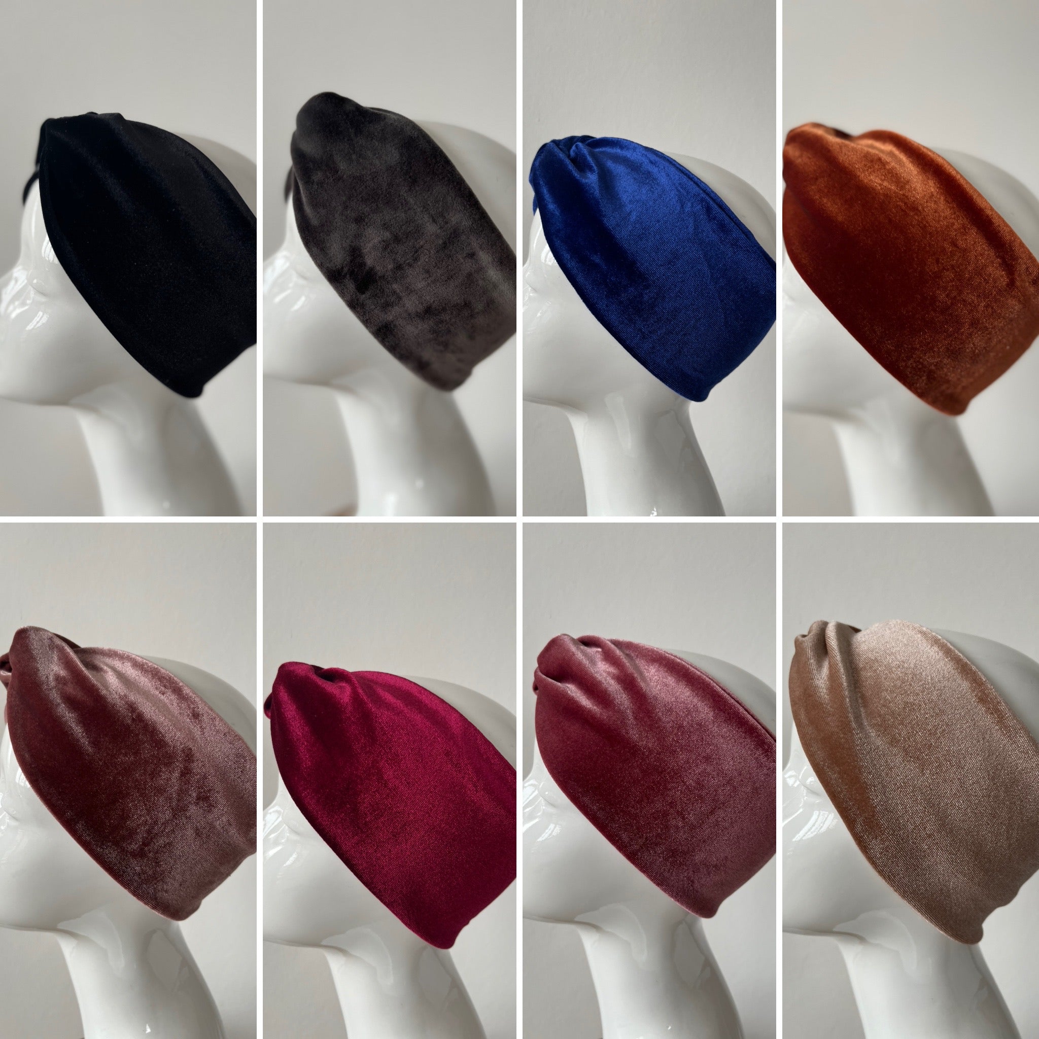 Samt Stirnband – warm & komfortabel