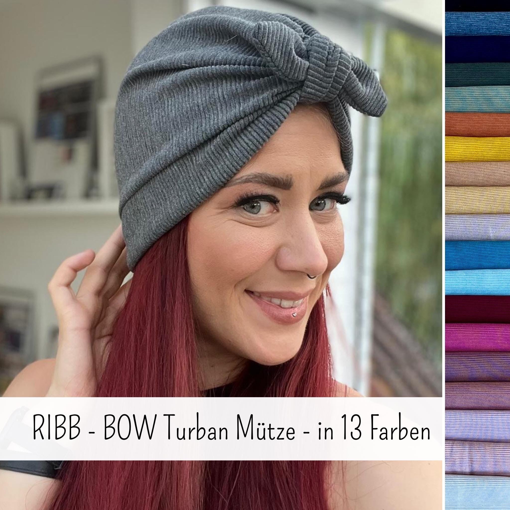RIBB Turban Mütze mit Schleife