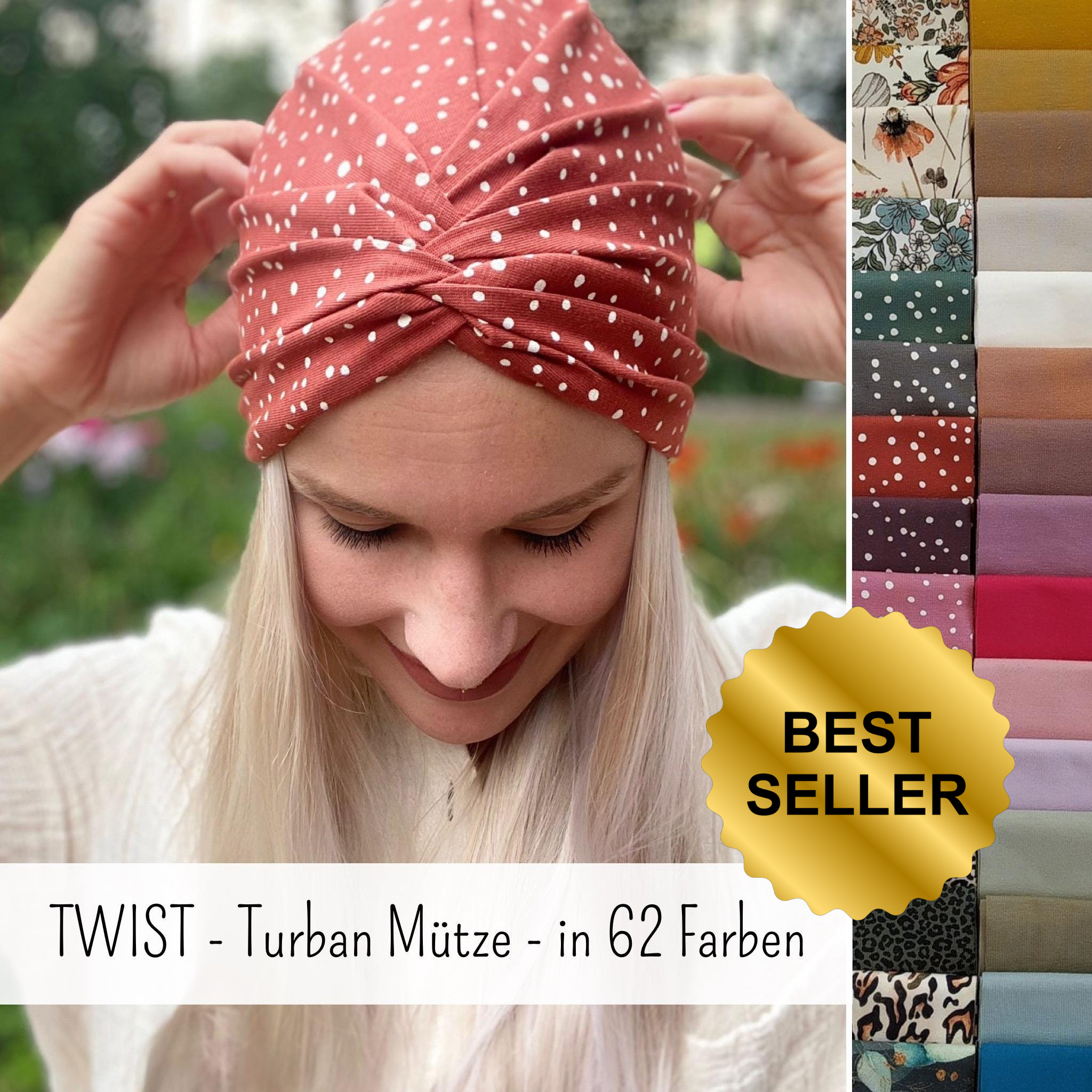 Twist Turban mütze