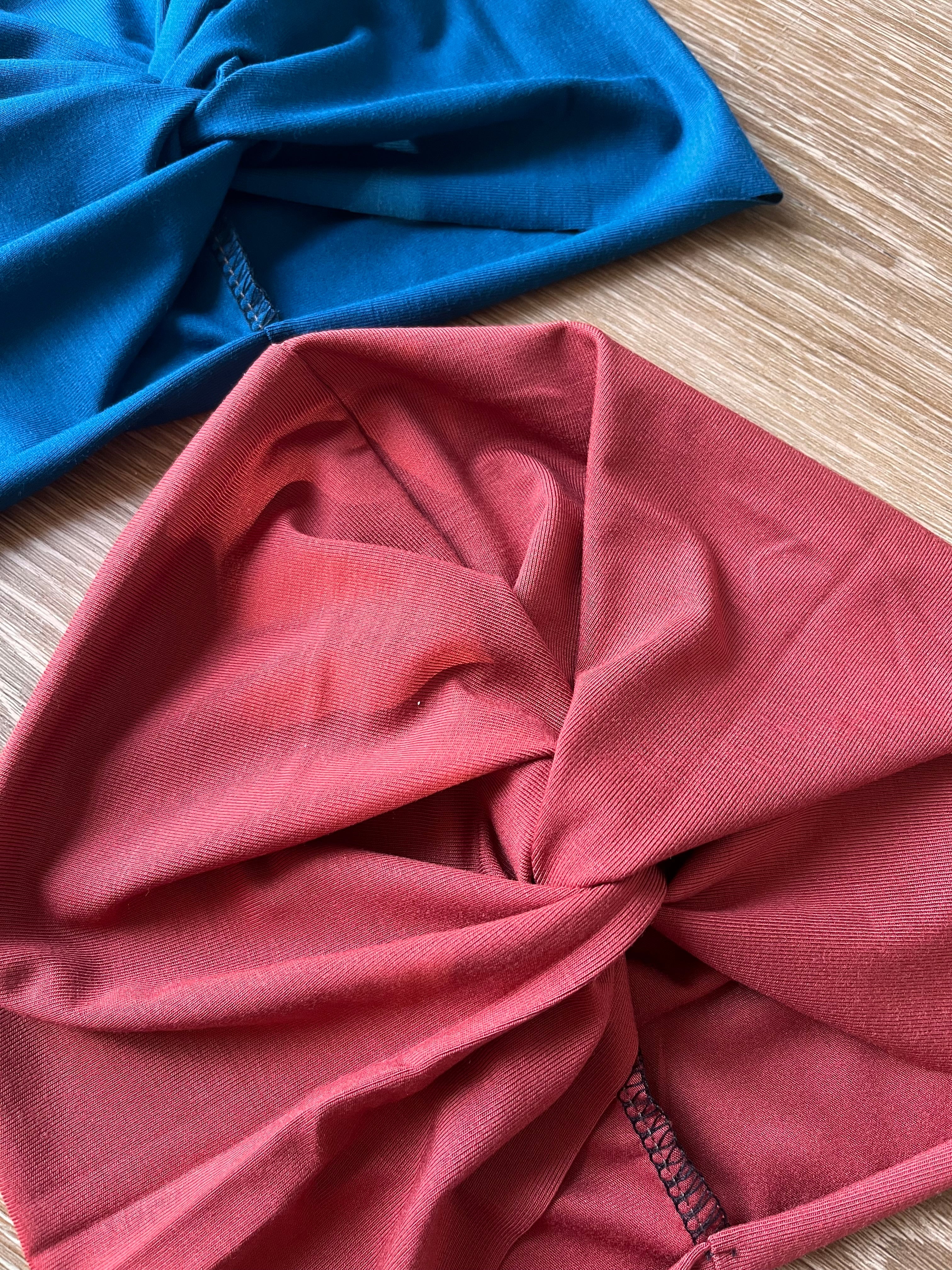 Bambus Twist & Knoten Turban Mütze