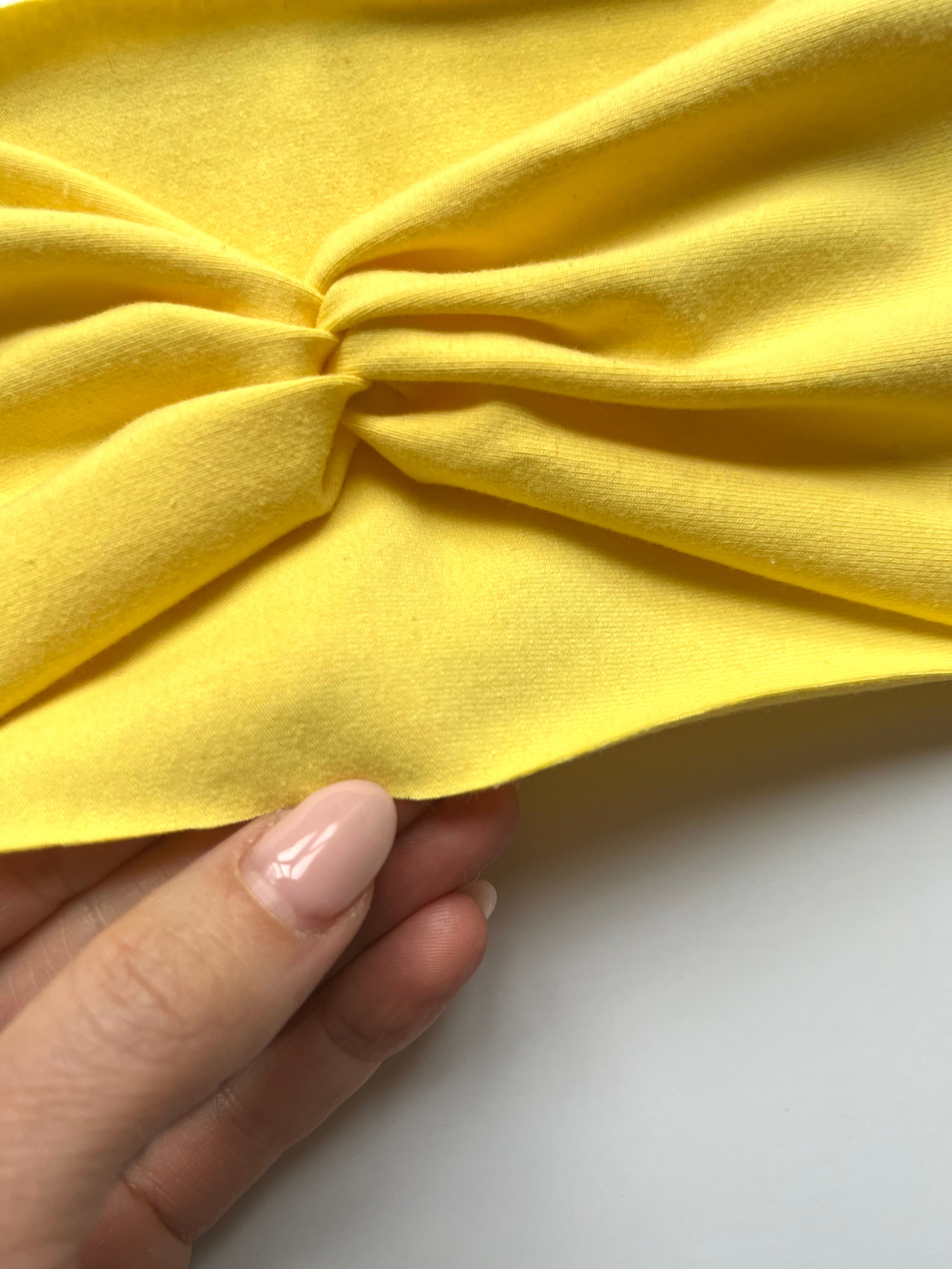 Twist Haarband in gelb