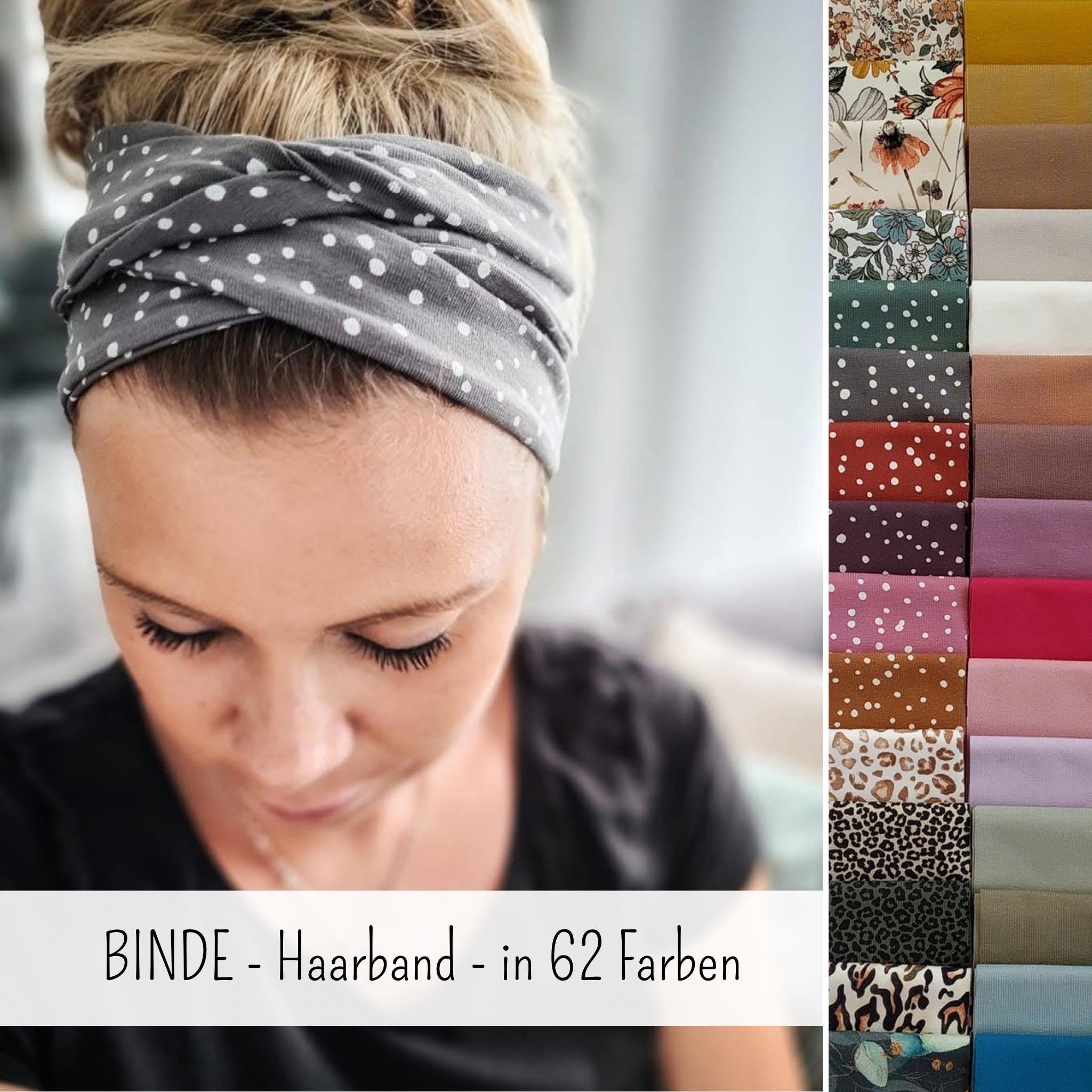 Jersey Haarband zum selber binden