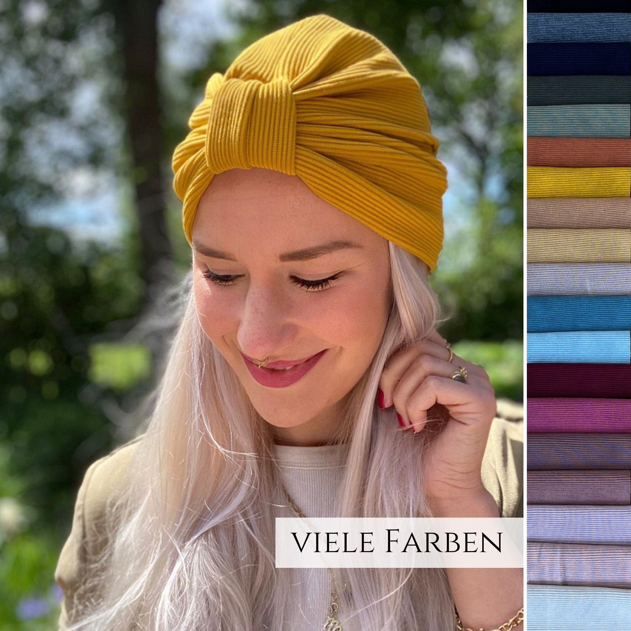 Klassische RIBB Turban Mütze