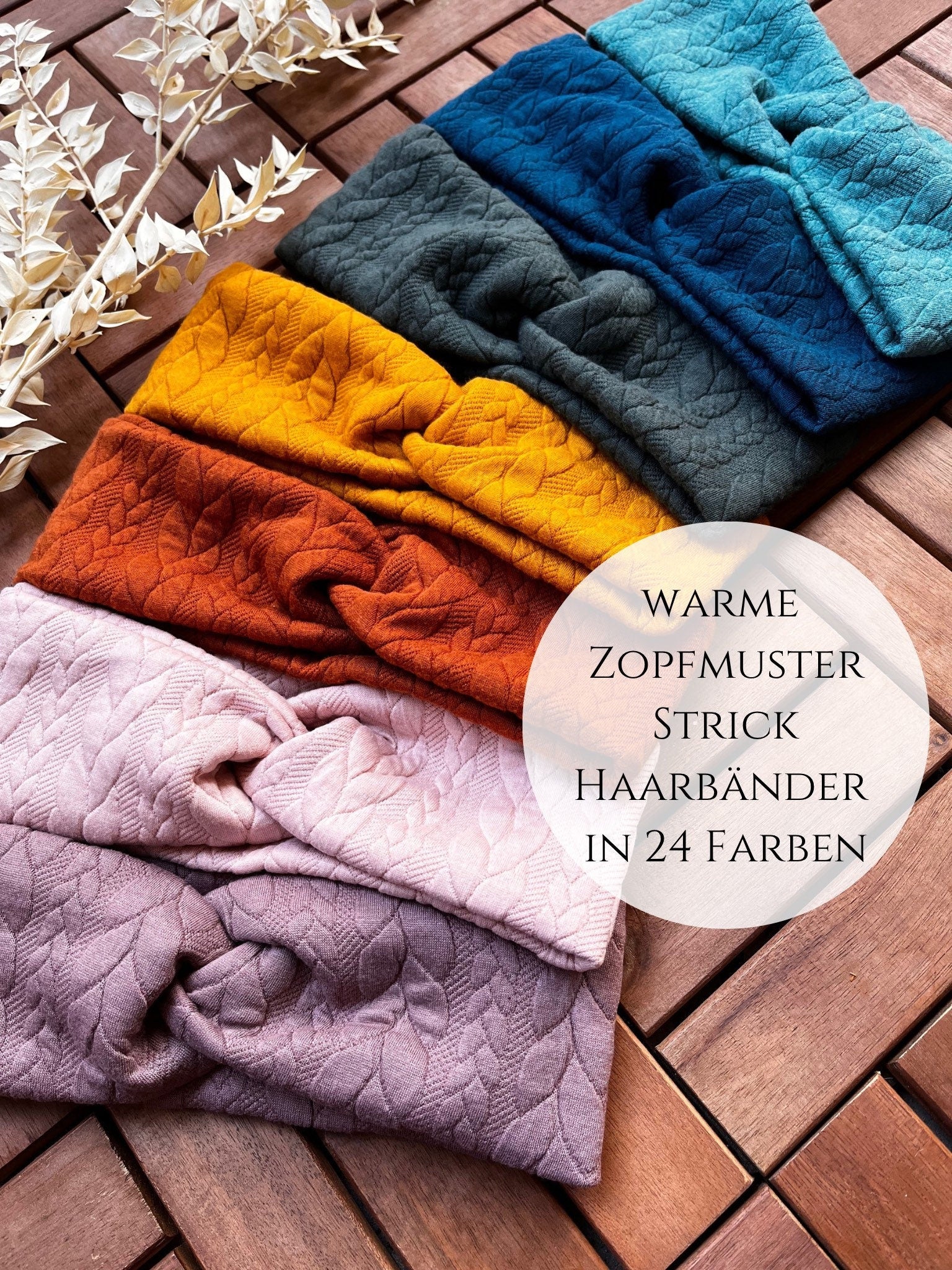 Zopfmuster BANDEAU Haarbänder