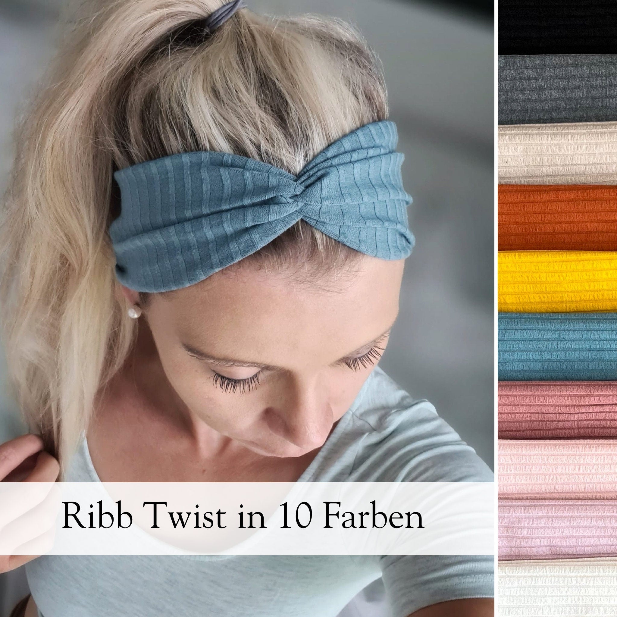 breit Ribb Twist Haarband