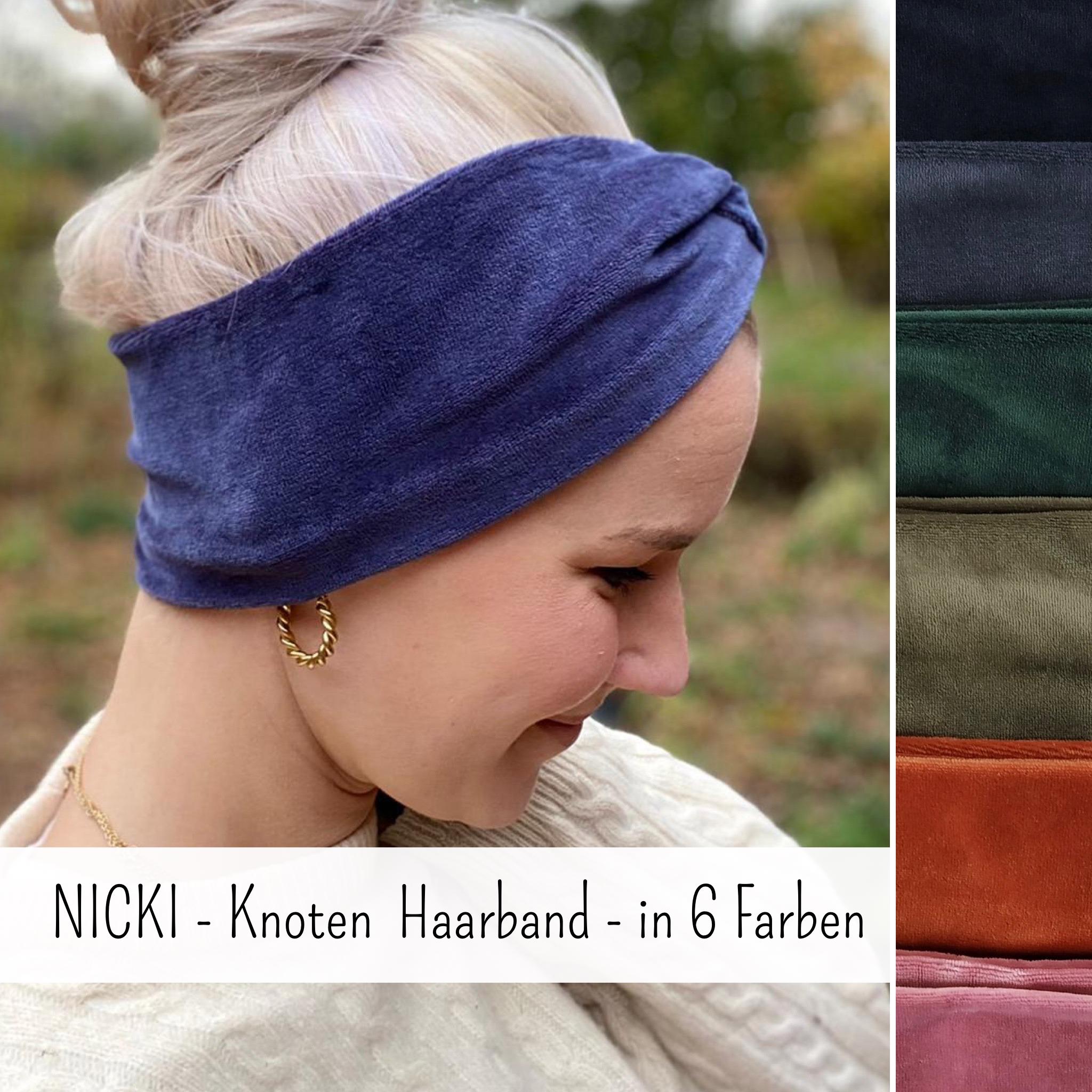 BANDEAU Nicki-Samt Haarband