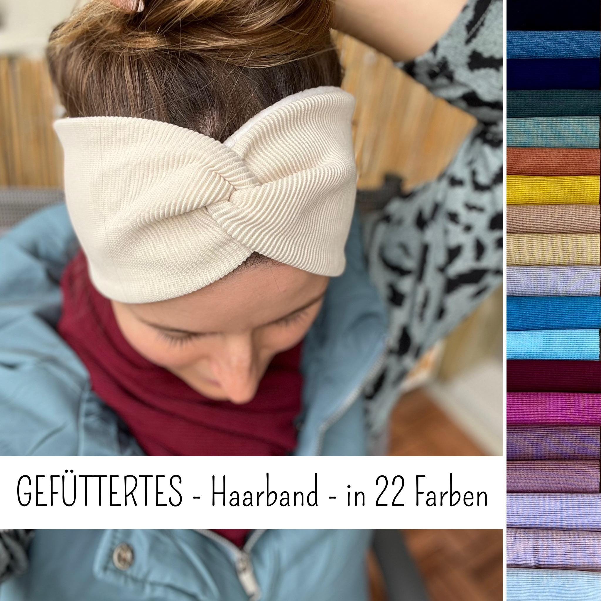 Signatur Ribb Haarband gefüttert